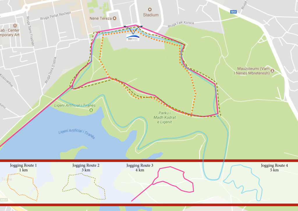 Running map 2018